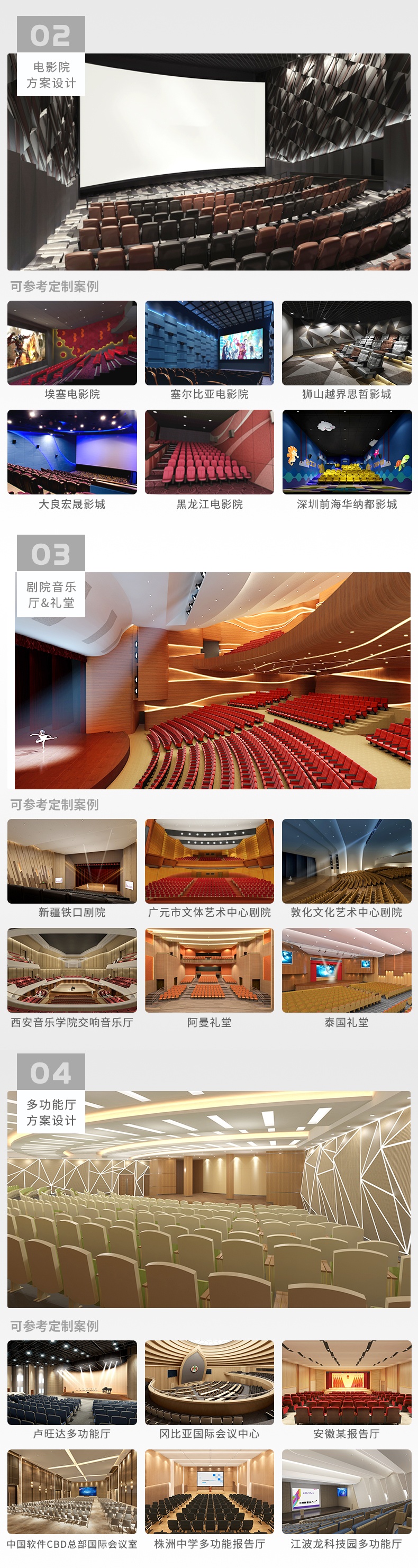 聲學設計方案