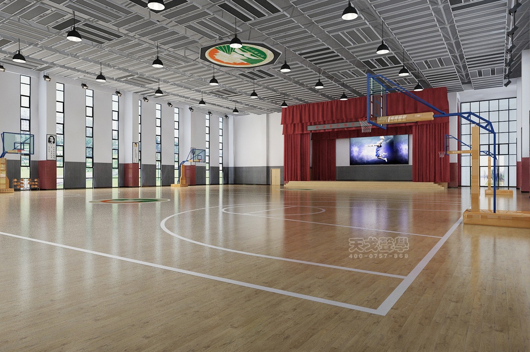 廣東江門廣雅學校體育館