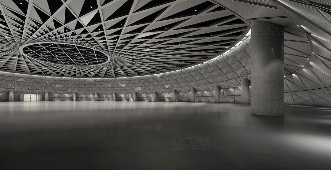 福建泉州利郎集團總部綜合發布會大廳