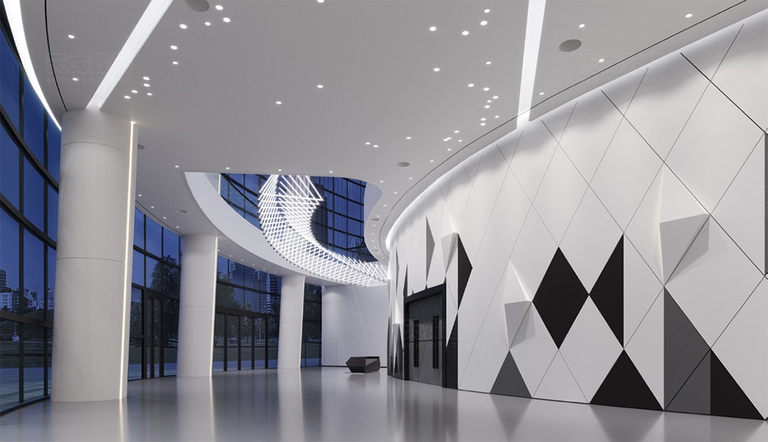 福建泉州利郎集團總部綜合發布會大廳-3