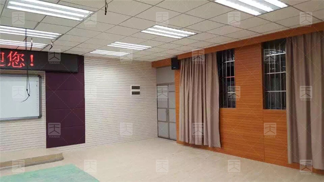 珠海唐國安紀念學校階梯教室聲學工程