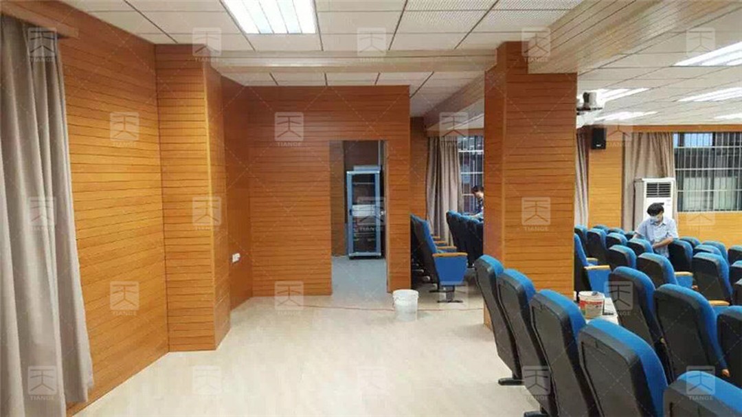 珠海唐國安紀念學校階梯教室聲學工程
