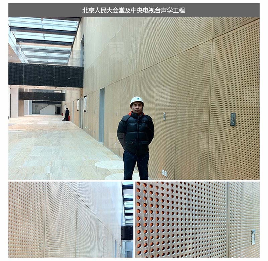北京人民大會堂及中央電視臺聲學工程