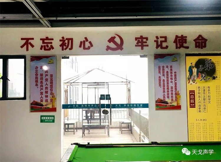 天戈聲學正式成立中共佛山天戈科技有限公司支部